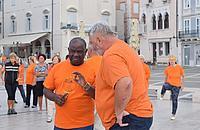 Telovadimo v Piranu 1